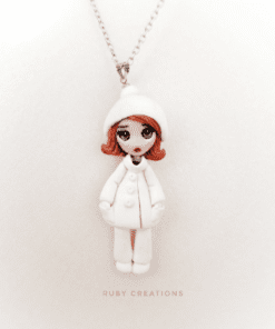 Polymer Clay Elizabeth Harmon necklace