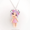 Fairy clay doll, Polymer clay art doll, Handmade doll