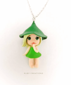 Fairy clay doll, Polymer clay art doll, Handmade doll