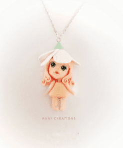 Flower Fairy Necklace, One Of A Kind