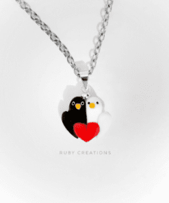 Love birds necklace, Cute jewelry