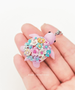 Alternative view of Meet your new shelled companion with this adorable Custom Turtle Necklace!