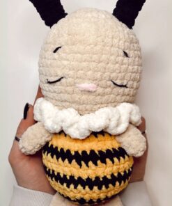 Alternative view of Handmade Amigurumi Bee Plushie