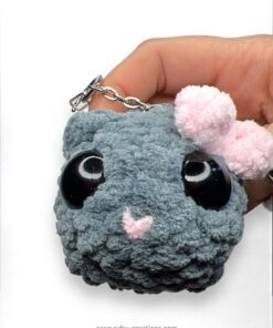 Alternative view of Sad But Adorable! Crocheted Sad Hamster Meme Plushie