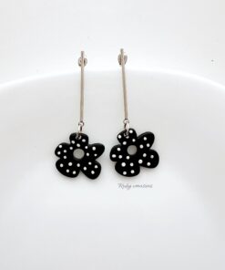Alternative view of Playful Polka Dot Drop Earrings