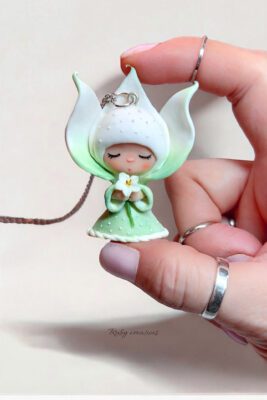 Lily Art Doll Necklace, Complicated Creations
