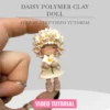 Polymer Clay Flower Doll Video Tutorial – Full Step-by-Step Sculpting Class for Intermediate to Advanced Makers