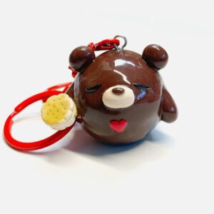 Lord Grizzlyton - Chocolate Bear Chubblet Collectible Charm