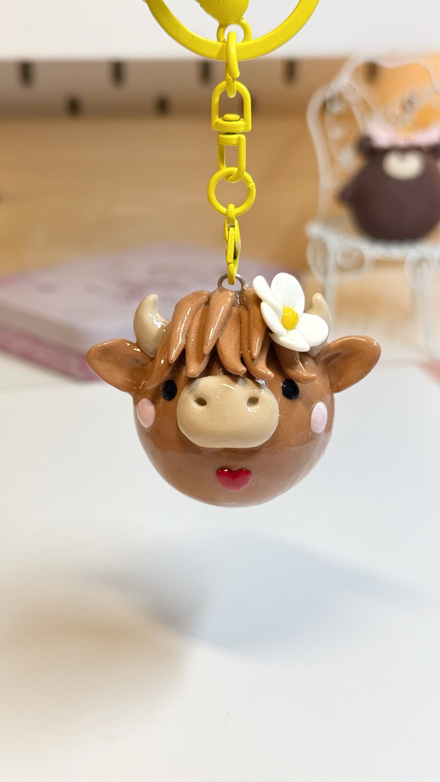 Dame Moorabelle – Highland Cow Chubblet Collectible Charm - Image 5