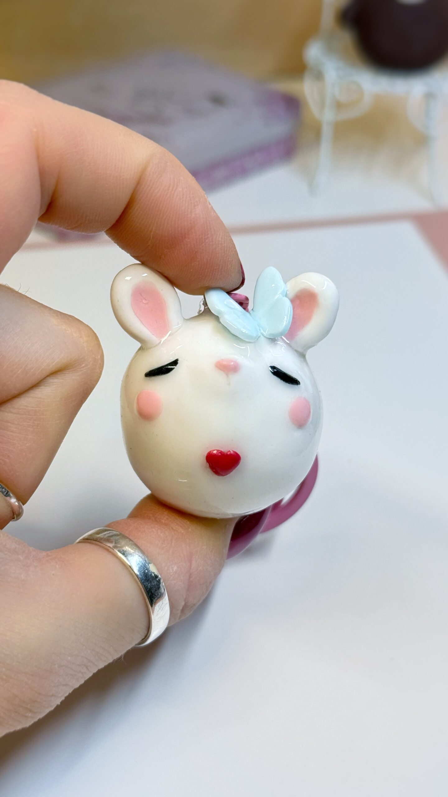 Lady Hopsalot – Bunny Chubblet Collectible Charm