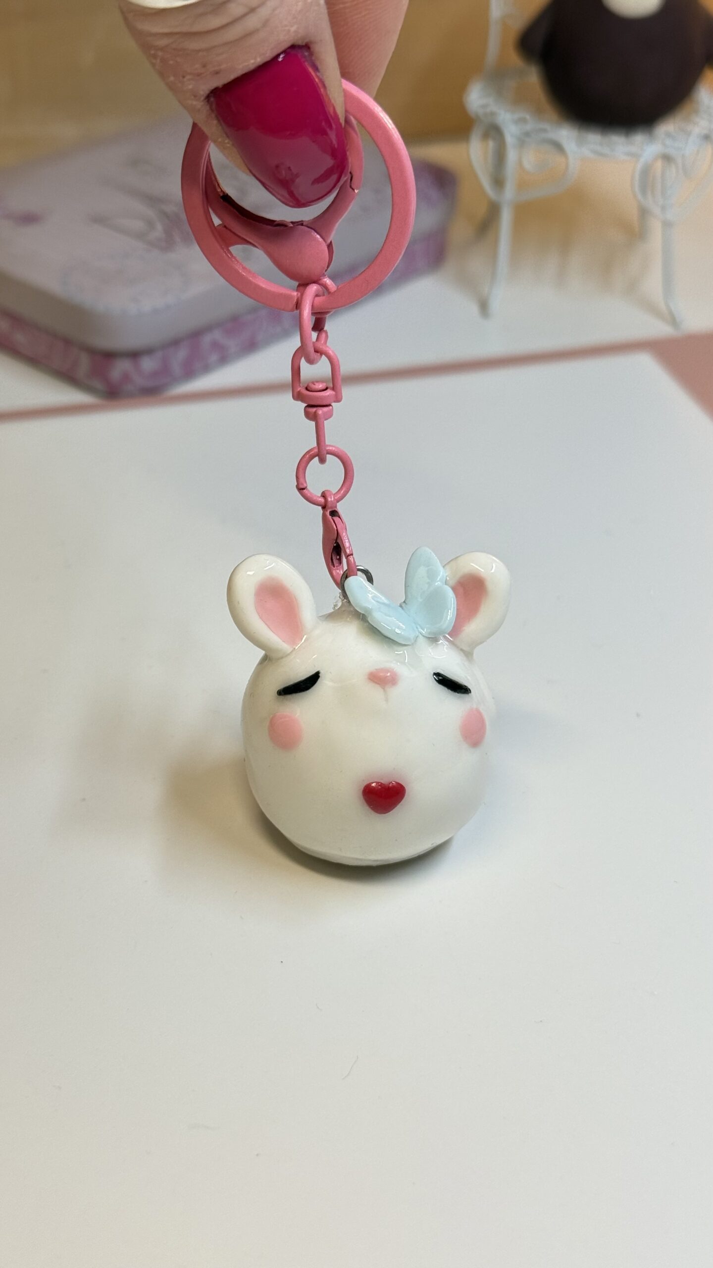 Lady Hopsalot – Bunny Chubblet Collectible Charm - Image 5